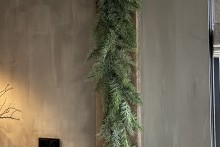 Ceder kunst guirlande 120 cm